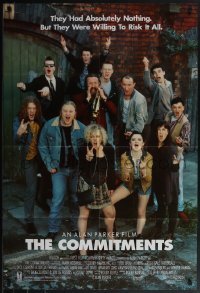 5b0995 COMMITMENTS int'l 1sh 1991 Alan Parker, Irish rock, completely different and rare!