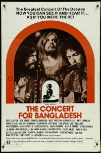 5b0997 CONCERT FOR BANGLADESH style B 1sh 1972 rock & roll benefit show, Bob Dylan, George Harrison!