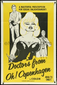 5b1032 DOCTORS FROM OH! COPENHAGEN 1sh 1970 a masterful prescription for sexual enlightenment!