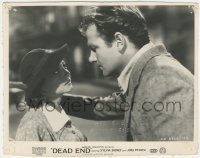 5b1779 DEAD END English FOH LC 1937 great close up of Joel McCrea staring at sad Sylvia Sidney!