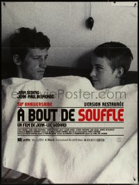 5b0243 A BOUT DE SOUFFLE French 1p R2010 Jean-Luc Godard classic, Jean Seberg, Jean-Paul Belmondo