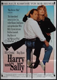5b0506 WHEN HARRY MET SALLY German 1989 Rob Reiner classic, Billy Crystal, Meg Ryan!