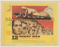 5b0749 12 ANGRY MEN TC 1957 Henry Fonda, Sidney Lumet courtroom jury classic, life is in their hands!