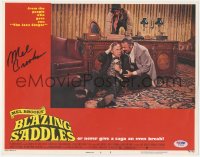 5b0037 BLAZING SADDLES signed LC #8 1974 by Mel Brooks, who's with Cleavon Little & Harvey Korman!