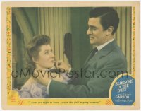 5b0791 BLOSSOMS IN THE DUST LC 1941 Greer Garson is the girl Walter Pidgeon is going to marry!