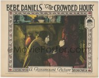 5b0798 CROWDED HOUR LC 1925 c/u of uniformed Bebe Daniels searching house in WWI, ultra rare!