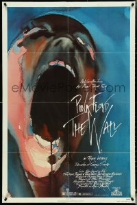 5b1359 WALL 1sh 1982 Pink Floyd, Roger Waters, classic Gerald Scarfe rock & roll artwork!