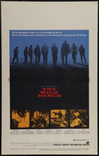 5b0391 WILD BUNCH WC 1969 Sam Peckinpah cowboy classic, William Holden & Ernest Borgnine!