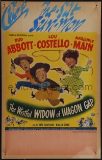 5b0392 WISTFUL WIDOW OF WAGON GAP WC 1947 Bud Abbott & Lou Costello, Majorie Main, ultra rare!