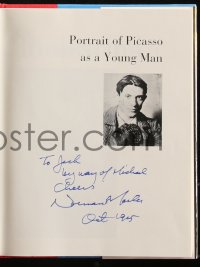 5b0092 NORMAN MAILER signed hardcover book 1995 on his Portrait of Picasso as a Young Man!