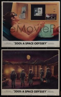 5b0714 2001: A SPACE ODYSSEY 5 LCs R1972 Stanley Kubrick sci-fi classic, Gary Lockwood, Sylvester!