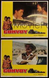 5b0675 CONVOY 8 LCs 1978 trucker Kris Kristofferson & sexy Ali McGraw, Sam Peckinpah!