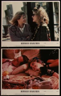 5b0678 DESPERATELY SEEKING SUSAN 8 LCs 1985 Madonna & Rosanna Arquette are mistaken for each other!
