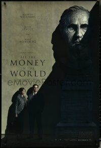 5c0540 ALL THE MONEY IN THE WORLD recalled teaser DS 1sh 2017 Ridley Scott, Kevin Spacey credited!