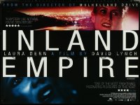 5c0055 INLAND EMPIRE British quad 2007 Laura Dern, Jeremy Irons, directed by David Lynch!