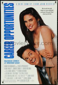 5c0578 CAREER OPPORTUNITIES DS 1sh 1991 Bryan Gordon directed, Frank Whaley & sexy Jennifer Connely!