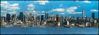 5c0004 NEW YORK SKYLINE 54x153 German commercial poster 1970s Scandecor photowall!