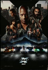 5c0629 FAST X teaser DS 1sh 2023 cool montage with Vin Diesel and top cast, Momoa, Cena, Statham!