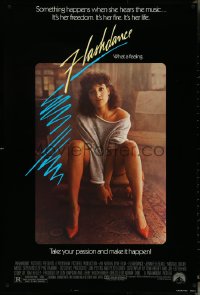 5c0643 FLASHDANCE 1sh 1983 sexy dancer Jennifer Beals, take your passion and make it happen!