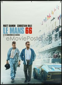 5c0018 FORD V FERRARI teaser French 1p 2019 Christian Bale & Matt Damon on track, Le Mans '66!