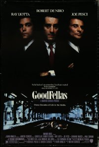 5c0660 GOODFELLAS DS 1sh 1990 Robert De Niro, Joe Pesci, Ray Liotta, Martin Scorsese classic!