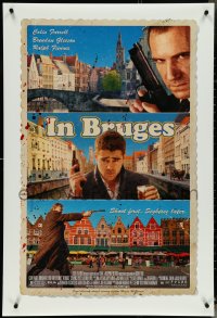 5c0687 IN BRUGES DS 1sh 2008 Colin Farrell, Brendan Gleeson, Ralph Fiennes!
