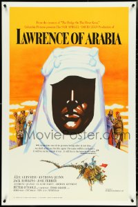 5c0224 LAWRENCE OF ARABIA S2 poster 2001 David Lean, great silhouette art of Peter O'Toole!