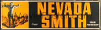 5c0036 NEVADA SMITH paper banner 1966 Steve McQueen drank and killed and loved, ultra rare!