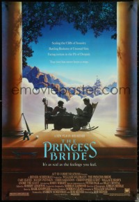 5c0803 PRINCESS BRIDE 1sh 1987 Rob Reiner fantasy classic as real as the feelings you feel!