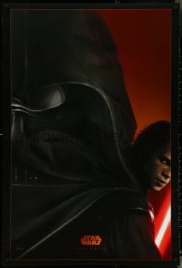 5c0820 REVENGE OF THE SITH teaser DS A 1sh 2005 Star Wars Episode III, great image of Darth Vader!