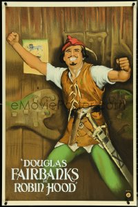 5c0229 ROBIN HOOD S2 poster 2001 cool art of Douglas Fairbanks as Robin Hood!