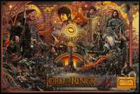 5c0201 LORD OF THE RINGS: THE RETURN OF THE KING #93/200 24x36 art print 2019 Ise Ananphada, regular!
