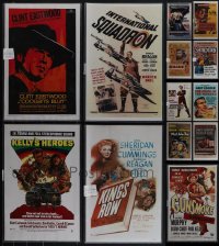 5d0165 LOT OF 13 11X17 REPRODUCTION POSTERS IN SLEEVES 1980s classic movie images!