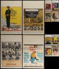 5d0015 LOT OF 12 UNFOLDED WINDOW CARDS 1950s-1970s great images from a variety of movies!