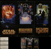 5d0191 LOT OF 750 STAR WARS TRILOGY PROMO CARDS 1997 from the special edition re-release!