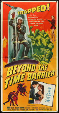 5f0155 BEYOND THE TIME BARRIER 3sh 1959 Ulmer, Adam & Eve of the year 2024 repopulating the world!