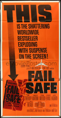 5f0163 FAIL SAFE signed 3sh 1964 by Dan O'Herlihy, from Eugene Burdick's best-selling novel, Lumet!