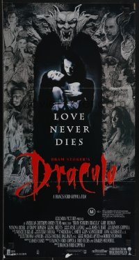 5f0186 BRAM STOKER'S DRACULA Aust daybill 1992 Francis Ford Coppola, Gary Oldman, vampire horror!