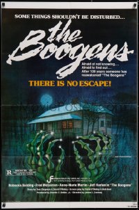 5f0667 BOOGENS 1sh 1981 some things shouldn't be disturbed, there is no escape, Winbor horror art!