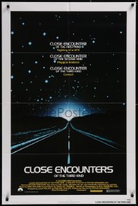 5f0693 CLOSE ENCOUNTERS OF THE THIRD KIND 1sh 1977 Steven Spielberg sci-fi classic, Dreyfuss!