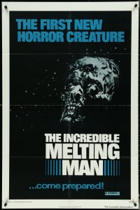 5f0857 INCREDIBLE MELTING MAN 1sh 1977 AIP, gruesome image of the first new horror creature!