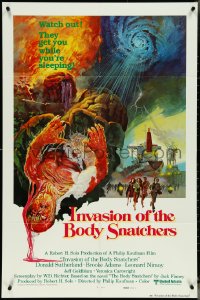 5f0871 INVASION OF THE BODY SNATCHERS style C int'l 1sh 1978 Kaufman remake, cool & different!