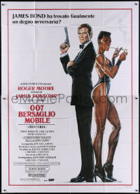 5f0036 VIEW TO A KILL Italian 2p 1985 Roger Moore as James Bond 007, Walken, Grace Jones!