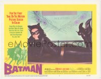 5f0242 BATMAN LC #2 1966 best full-length image of sexy Lee Meriwether as Catwoman in costume!
