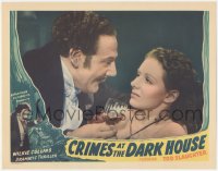 5f0267 CRIMES AT THE DARK HOUSE LC 1940 Tod Slaughter in a Wilkie Collins dramatic thriller, rare!