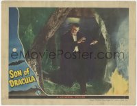 5f0393 SON OF DRACULA LC 1943 great full-length c/u of Lon Chaney Jr. as fearful Count Alucard!