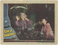 5f0396 SON OF DRACULA LC 1943 Louise Allbritton & Adeline De Walt Reynolds watch vampire bat!