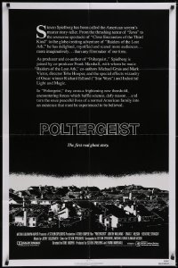 5f1003 POLTERGEIST int'l 1sh 1982 Hooper, creepy image of the planned community of Cuesta Verde!