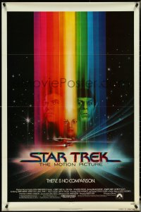 5f1077 STAR TREK advance 1sh 1979 Bob Peak art, Shatner, Nimoy, Khambatta, there is no comparison!