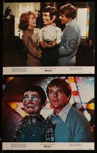 5f0086 MAGIC 8 color 11x14 stills 1978 best close up of Anthony Hopkins & his ventriloquist dummy!